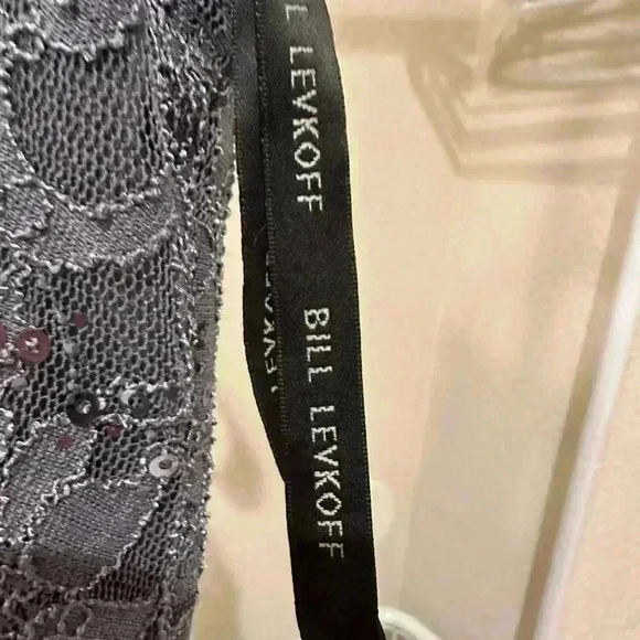 - Bill Levkoff Long Formal Sequin and Lace Bridesmaid, Size 10, Pre-Owned - Picture 7 of 10